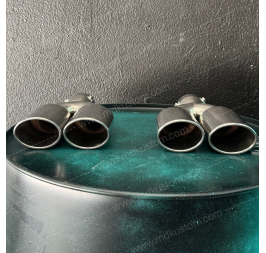 COLA DE ESCAPE DOBLE OVALADA