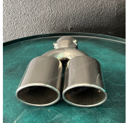 COLA DE ESCAPE DOBLE OVALADA