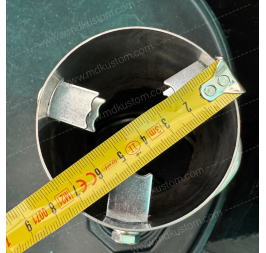 COLA DE ESCAPE UNA SALIDA OVALADA