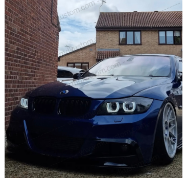 FAROS DELANTEROS LED OJO DE ANGEL BMW E90/E91 (XENON)