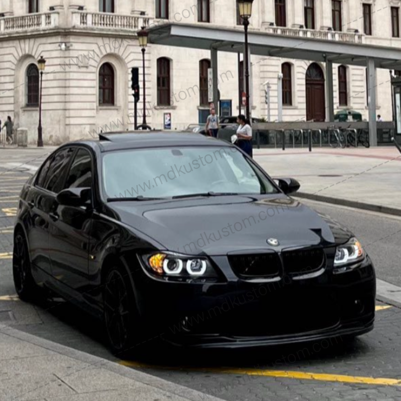 FAROS DELANTEROS LED OJO DE ANGEL BMW E90/E91 (HALOGENOS)