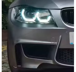 FAROS DELANTEROS LED HEXAGONALES BMW E90/E91 (HALOGENOS)