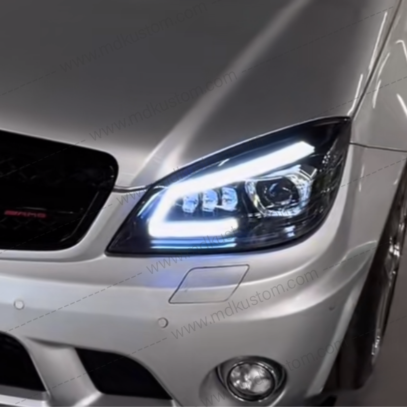 FAROS DELANTEROS LED MERCEDES CLASE C