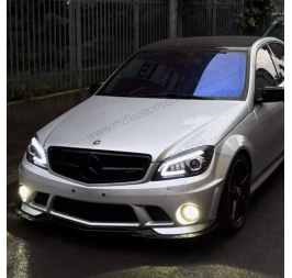 FAROS DELANTEROS LED MERCEDES CLASE C