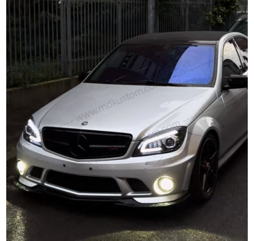FAROS DELANTEROS LED MERCEDES CLASE C