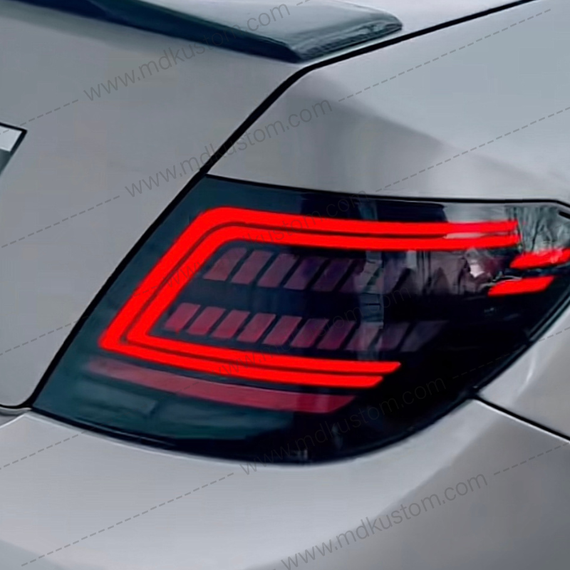 FAROS TRASEROS LED AHUMADOS MERCEDES CLASE C