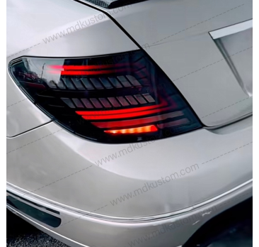 FAROS TRASEROS LED AHUMADOS MERCEDES CLASE C