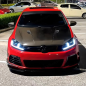 FAROS DELANTEROS LED GOLF 6 TIPO GTI ROJO