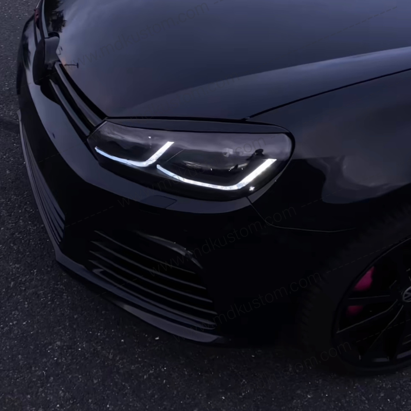 FAROS DELANTEROS LED GOLF 6 TIPO GTI AHUMADO