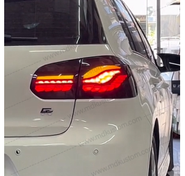 FAROS TRASEROS LED DRAGON AHUMADOS PARA GOLF 6