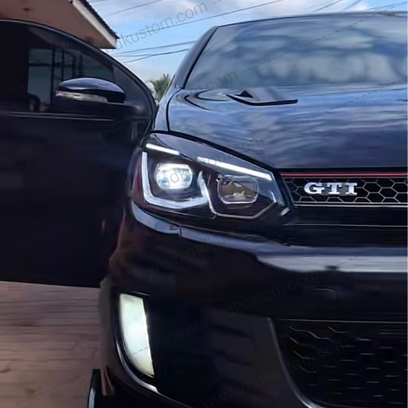 FAROS DELANTEROS LED GOLF 6 TIPO R FAROS DELANTEROS LED GOLF 6 TIPO R