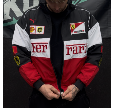 CHAQUETA FERRARI TRICOLOR TALLA M