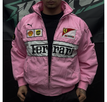 CHAQUETA FERRARI ROSA TALLA M