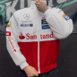 CHAQUETA MERCEDES BLANCA ROJA TALLA L