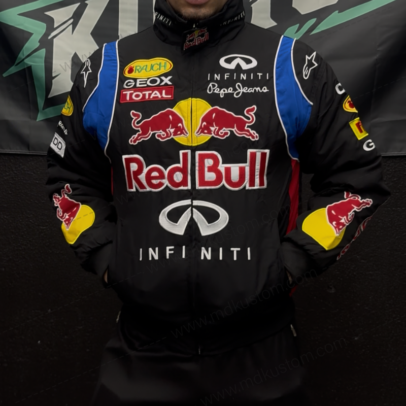 CHAQUETA REDBULL NEGRA TALLA L CHAQUETA REDBULL NEGRA TALLA L