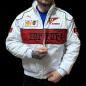 CHAQUETA FERRARI BLANCA TALLA M