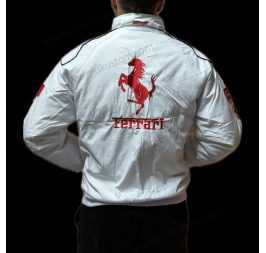 CHAQUETA FERRARI BLANCA