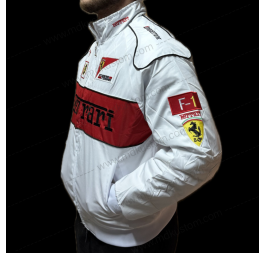 CHAQUETA FERRARI BLANCA