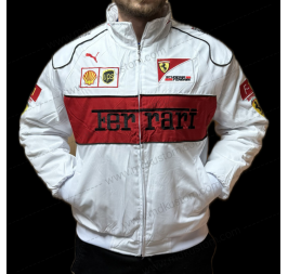 CHAQUETA FERRARI BLANCA